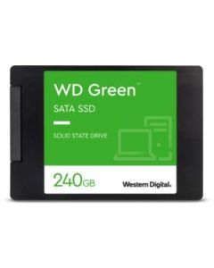 SSD|WESTERN DIGITAL|Green|240GB|SATA 3.0|SLC|Read speed 545 MBytes/sec|2,5"|MTBF 1000000 hours|WDS240G3G0A