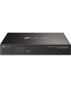 TP-Link VIGI NVR1008H-8MP võrguvideosalvesti (NVR) Must