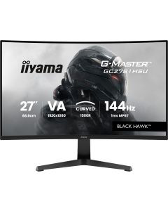 iiyama G-MASTER GC2781HSU-B1 PC lamekuvar 68,6 cm (27") 1920 x 1080 pikslit Full HD LCD Must
