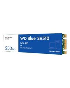 SSD|WESTERN DIGITAL|Blue SA510|250GB|M.2|SATA 3.0|Write speed 440 MBytes/sec|Read speed 555 MBytes/sec|2.38mm|TBW 100 TB|MTBF 17