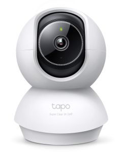 TP-LINK | Pan/Tilt AI Home Security Wi-Fi Camera | Tapo C230 | Tabletop or Ceiling-Mounted | 5 MP | 4mm/F2.0 | H.264 | Micro SD, Max. 512 GB | White