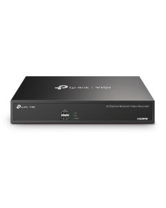 TP-Link VIGI NVR1008H võrguvideosalvesti (NVR) 1U Must