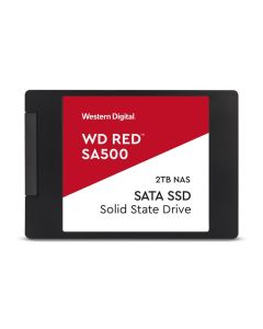 SSD|WESTERN DIGITAL|Red SA500|2TB|SATA 3.0|Write speed 530 MBytes/sec|Read speed 560 MBytes/sec|2,5"|TBW 1300 TB|MTBF 2000000 ho