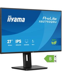 iiyama ProLite XB2792QSU-B1 PC lamekuvar 68,6 cm (27") 2560 x 1440 pikslit Quad HD LED Must