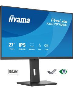 iiyama ProLite XB2797QSU-B1 PC lamekuvar 68,6 cm (27") 2560 x 1440 pikslit Quad HD LED Must