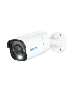 Reolink | Smart Ultra HD PoE Camera with Person/Vehicle Detection and Two-Way Audio | P340 | Bullet | 12 MP | 4mm/F1.6 | H.265 | Micro SD, Max. 256GB