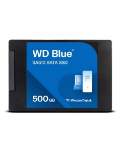 SSD|WESTERN DIGITAL|Blue SA510|500GB|SATA 3.0|Write speed 510 MBytes/sec|Read speed 560 MBytes/sec|2,5"|TBW 200 TB|MTBF 1750000 